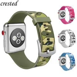 Спортивный ремешок для Apple Watch band 4 42 мм 38 мм iWatch 3 band 44 мм 40 мм браслет часы correa Цветной силиконовый ремень ремешок для часов