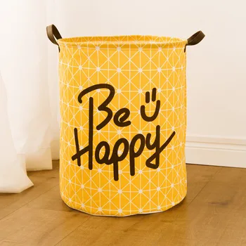 

Folding Large Laundry Basket Couple Storage Barrel Large Laundry Storage Basket Toys Clothes Storage Baskets
