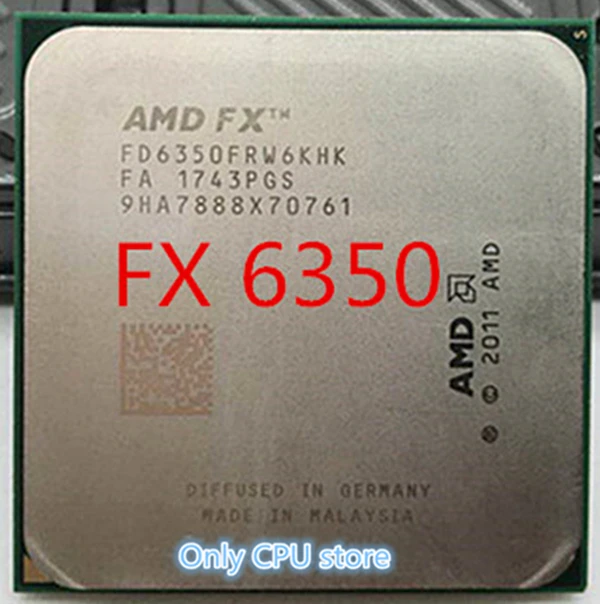 

free shipping AMD FX 6350 Six Core 3.9GHz Desktop PC Socket AM3+ CPU Processor