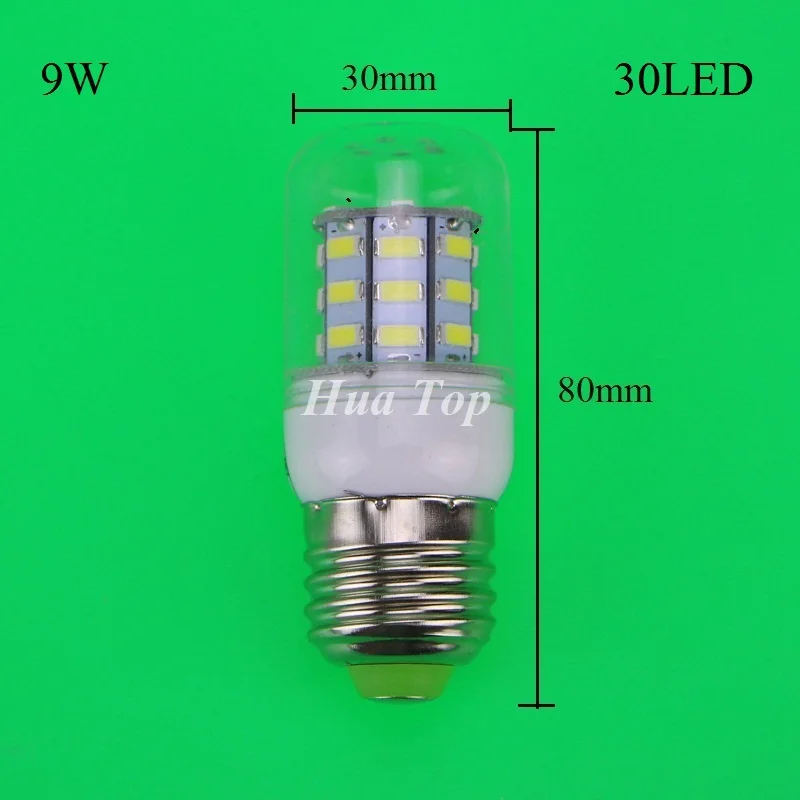 Лампада 10 шт. E27 E14 B22 GU10 G9 5730 SMD 220 В/110 В 7 Вт 9 Вт 12 вт 15 Вт 18 Вт 20 Вт 25 Вт светодиодный свет Кукуруза лампа Рождественские свечи