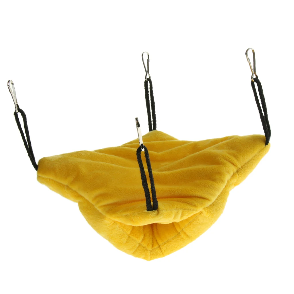 Amagogo Parrot Budgie Lovebird Parakeet Cotton Comfy Hammock Bed Nest