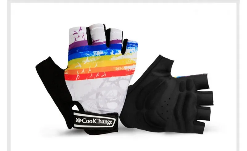 Модель года, фирменные спортивные летние перчатки для езды на горном велосипеде, перчатки с отрезанными на половину пальцами, велоспортивные гловелетты с гелевой вставкой, дышащие перчатки для езды на мотоцикле
