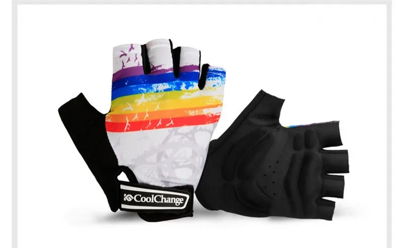 2016 Brand Sport Gloves Summer MTB Bicycle Half Finger Cycling Gloves Gel Pad Breathable Anti Shock for Moto Road Riding Mittens (2)