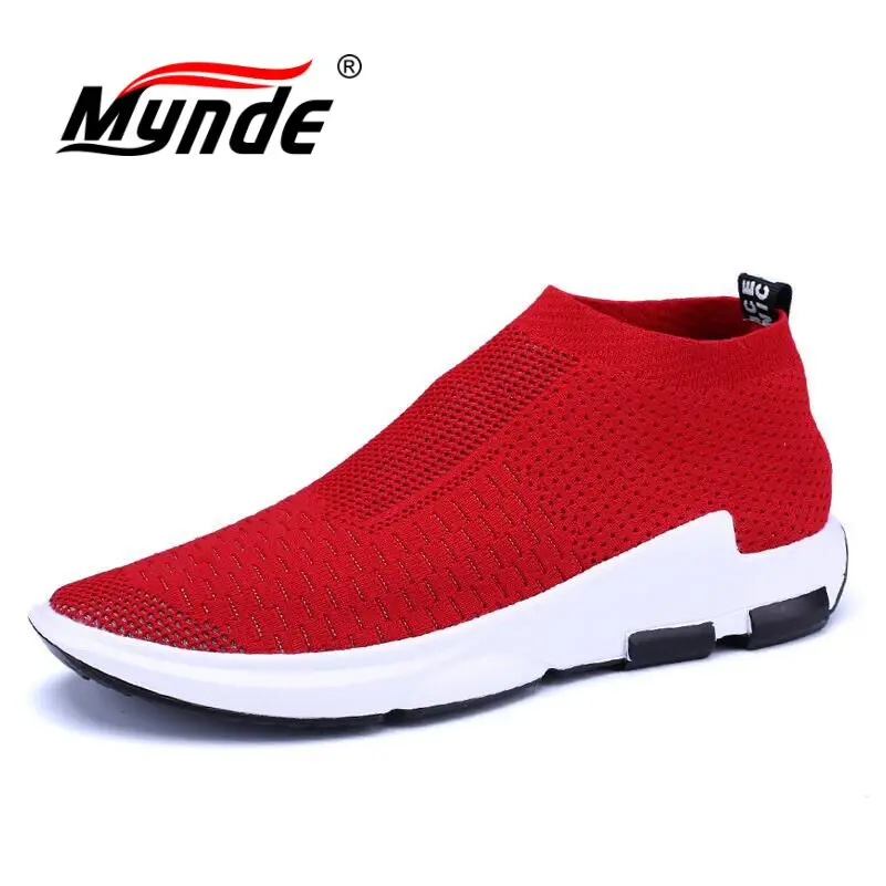 

MYNDE Brand Men Sports Running Shoes Outdoor Breathable Comfortable Shoes Lightweight Athletic Sneakers for Men Zapatos Hombre