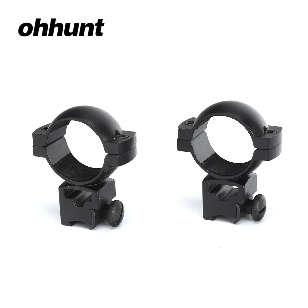 Ohhunt 30 мм 1,18 дюймов Диаметр высокий профиль 11 мм ласточкин хвост Стиль 3/8th пневмопушки Кольца Охота прицел крепление кольцо