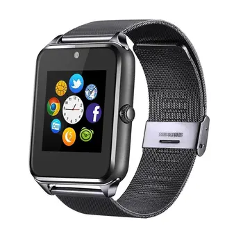 

PLYSIN Bluetooth Smart Watch Sweatproof Smart Watch Band with Touch Screen Handsfree Call Camera Call reminder VS DZ09
