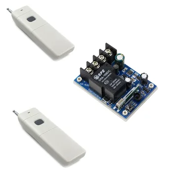 

DC 12-48V 1CH Relay Wireless Remote Control Switch Remote Home Light Power Switch Receiver Long Range Transmitter