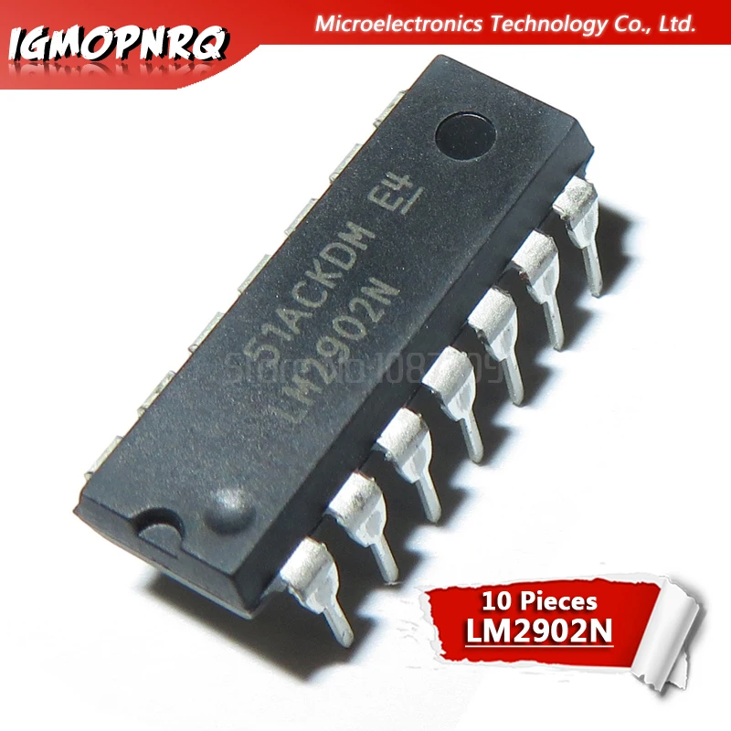 

10PCS LM2902N DIP14 LM2902 DIP LM2902P new and original IC