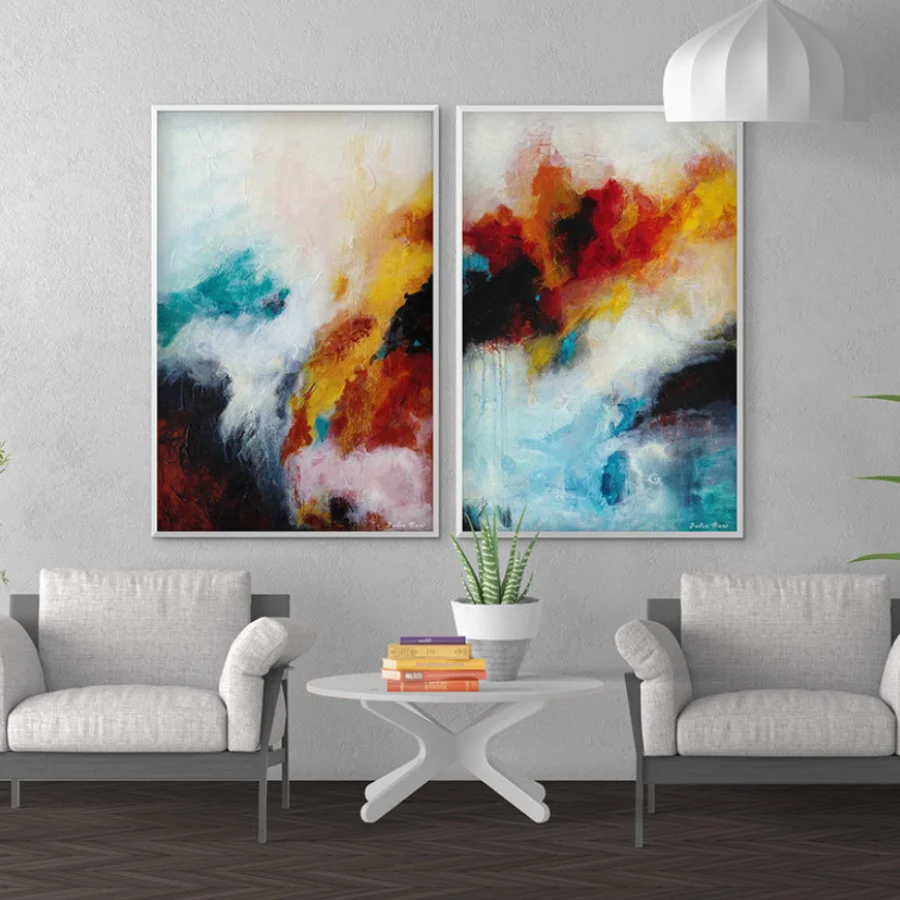 Modern-Abstract-Painting-Colorful-Clouds-Wall-Art-Oil-Painting-on-Canvas-Handmade-Home-Decor
