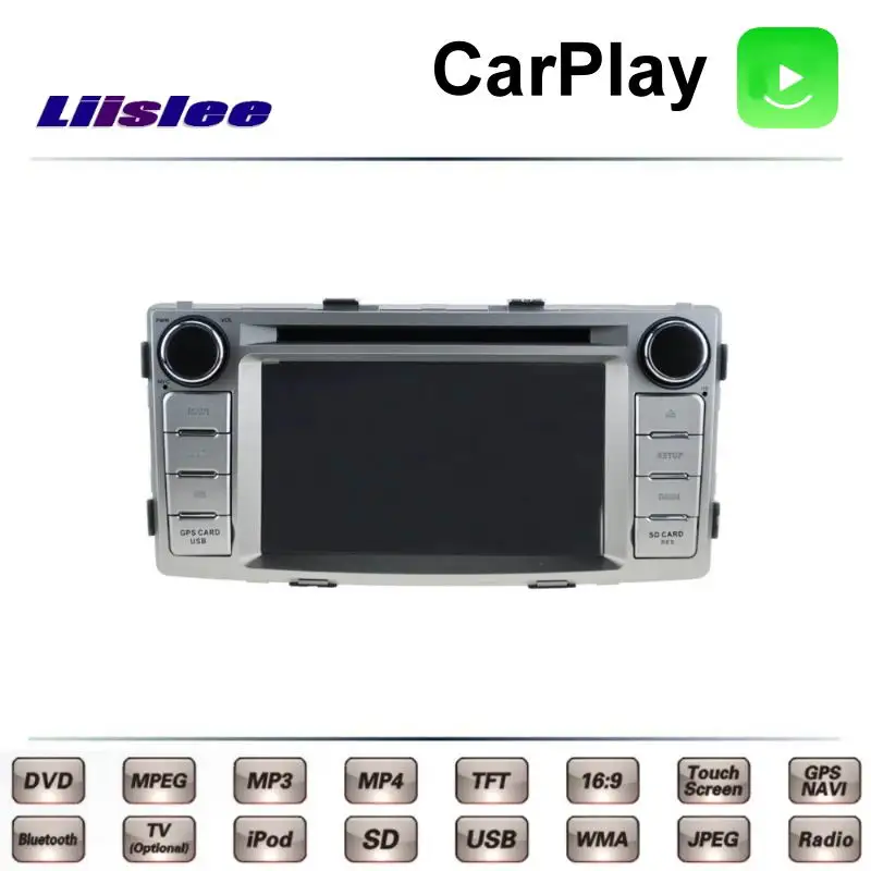 For TOYOTA Hilux 7 TRD Vigo Truck Masters AN10 AN20 AN30 2004~2015 Car Multimedia DVD GPS Radio Carplay Navigation Liislee Navi 5