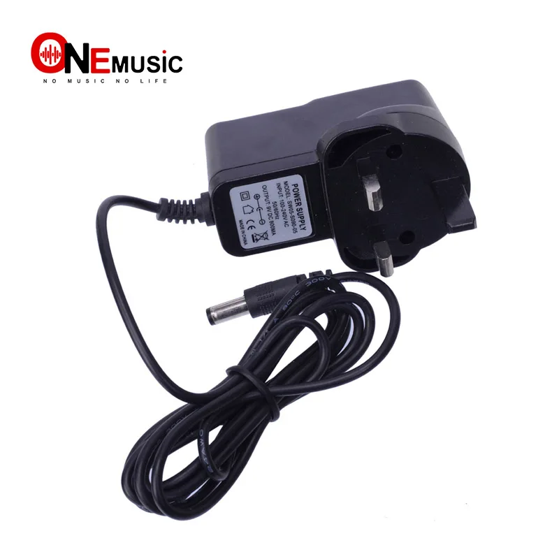 

UK Plug 9V Effect Pedal Power Supply Adapter For JOYO Digitech BOSS Dunlop Mooer MXR SNARLING DOG ZOOM Guitar Effect Pedal