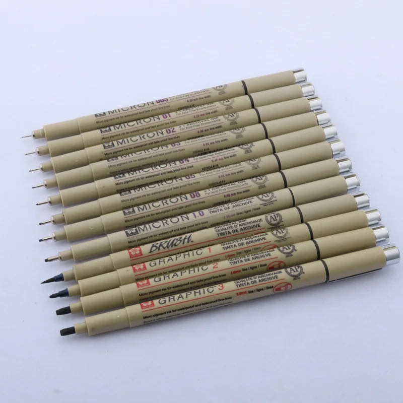 Игла карандаш крюк ручка мультфильм эскиз штрихи ручной рисунок тонкая машина ручка
