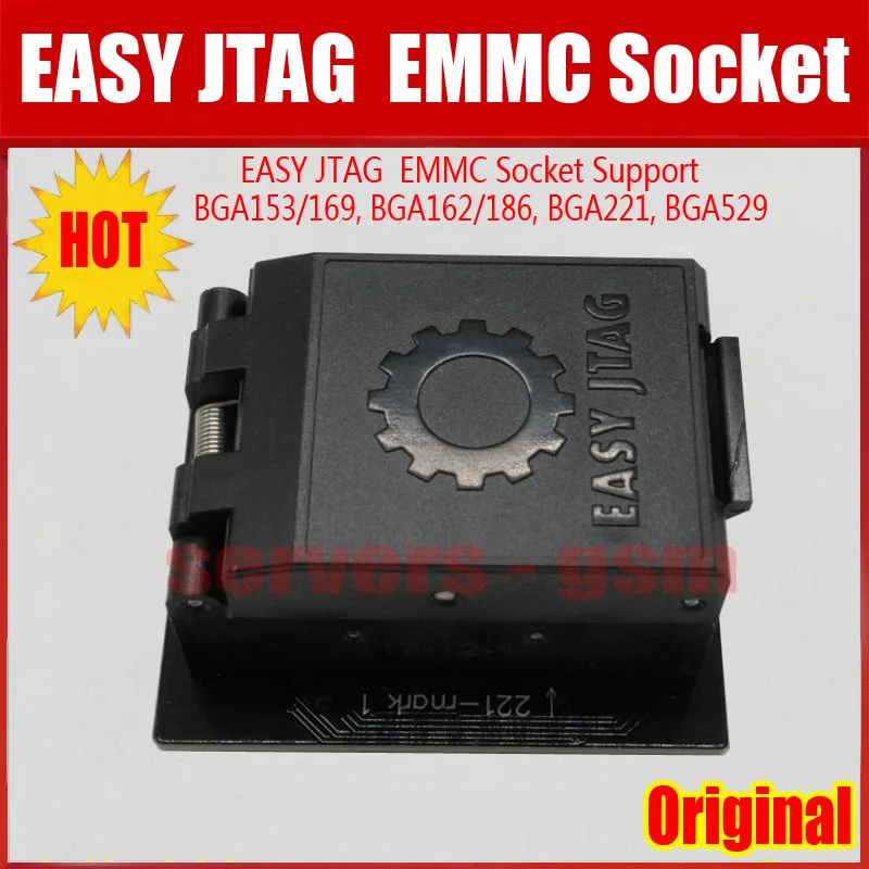 Antenna Adapter EASY JTAG PLUS EMMC Socket Adapter Support eMMC BGA153/169 BGA162/186 BGA221 BGA529