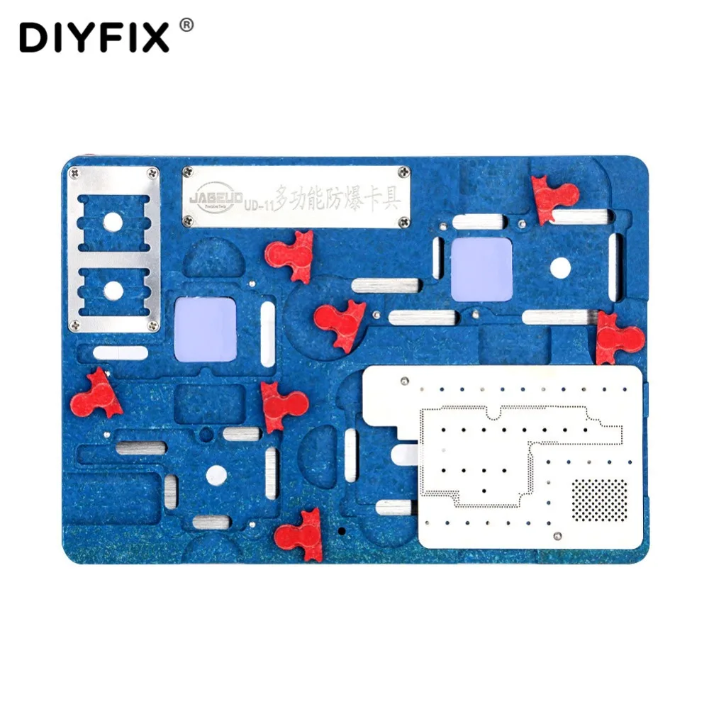 Зажимы логической платы DIYFIX инструмент для ремонта BGA iPhone X A11 материнская плата IC