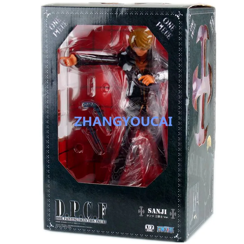 

Anime One Piece POP Strong World DPCF Sanji Door Painting Collectible Figure 27cm RETAIL BOX zy012