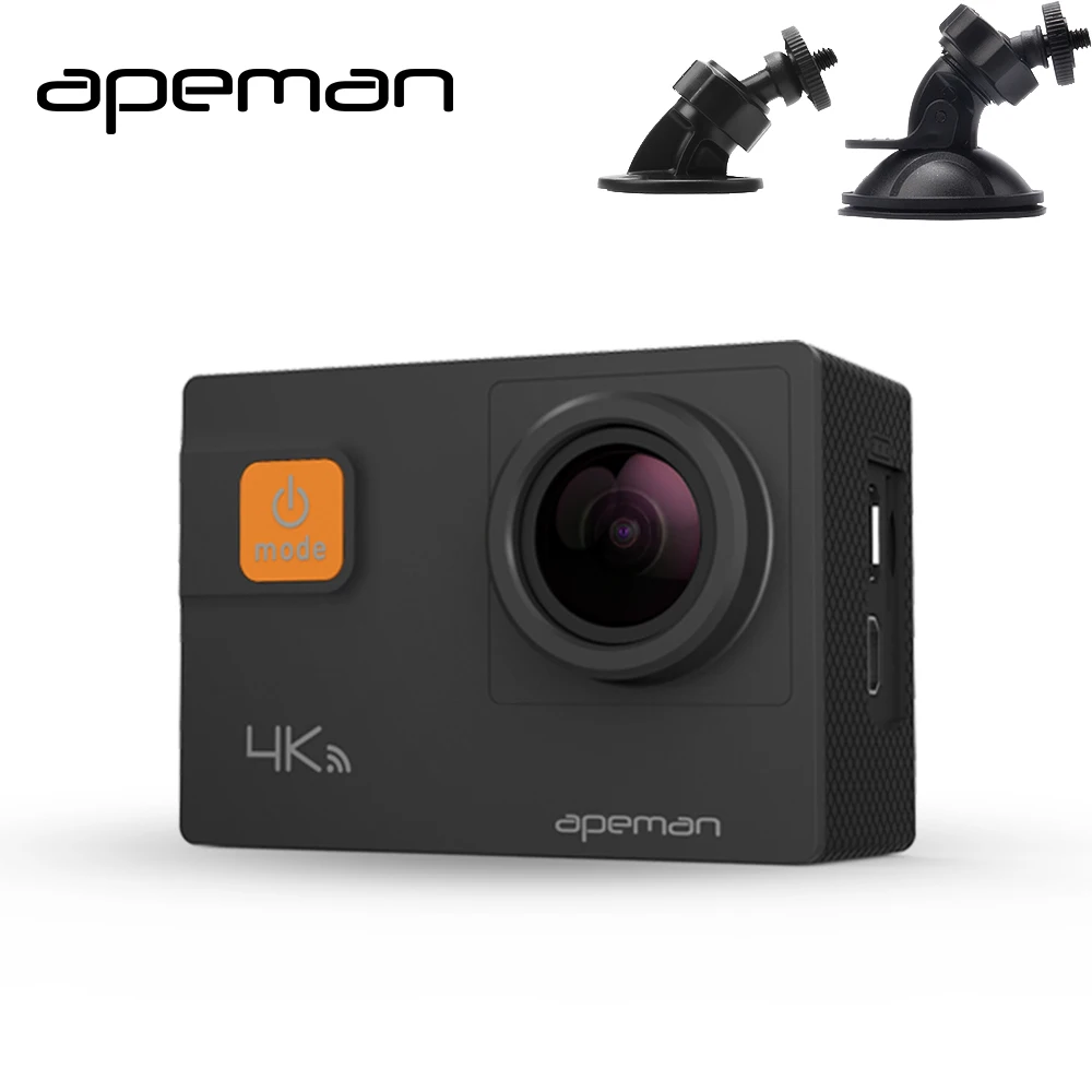 Apeman A80 4K 1080P Dash Cam DVR Full HD Novateck 96660 Action Video Camera Recorder With Apeman A80 4K 1080P Dash Cam DVR Full HD Novateck 96660 Action Video Camera Recorder With