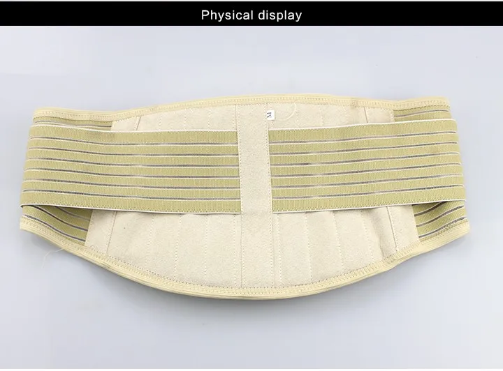 Tcare Регулируемая САМОНАГРЕВАЮЩАЯСЯ турмалиновая бандажная поддержка талии тренажер магнитотерапия поясной пояс Поясничный уход брекеты