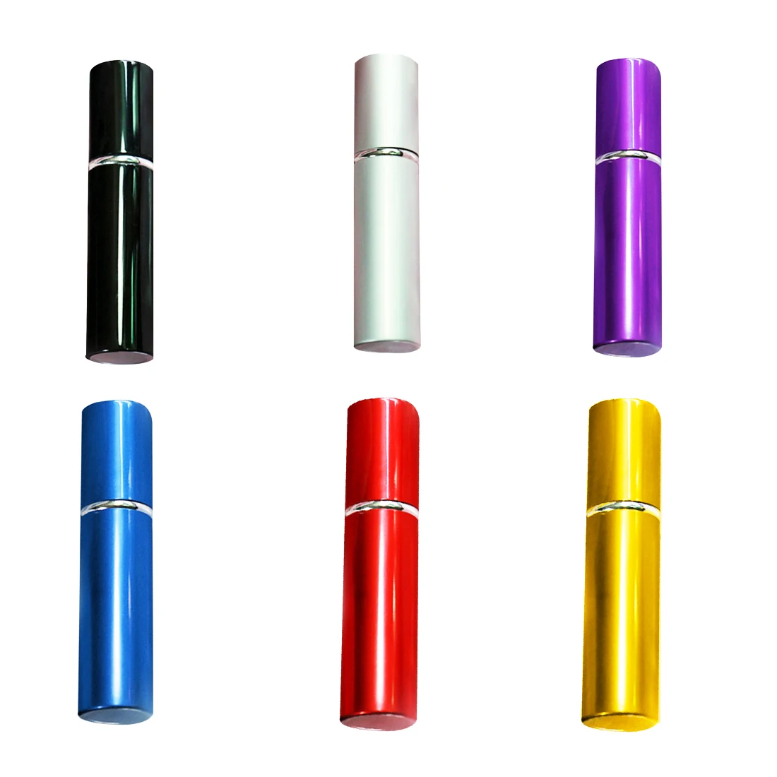 

Top Sale Mini Portable For Travel Aluminum Refillable Perfume Bottle With Spray&Empty Cosmetic Containers With Atomizer