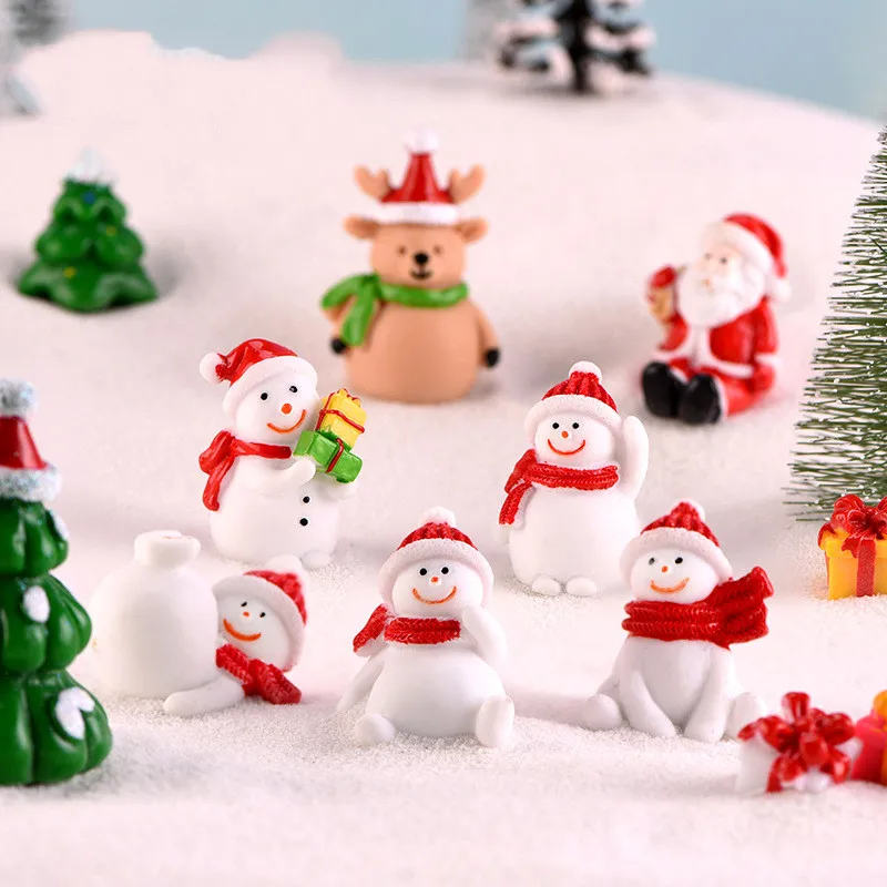 

Resin Cartoon Christmas Snowman Christmas Series Slime Accessories Supplies Kids Arts and Crafts Diy Childrens Interactive Toys