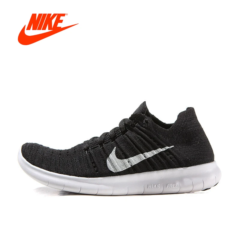 Оригинальный Новое поступление Аутентичные Nike Free RN Flyknit для женщин дышащие