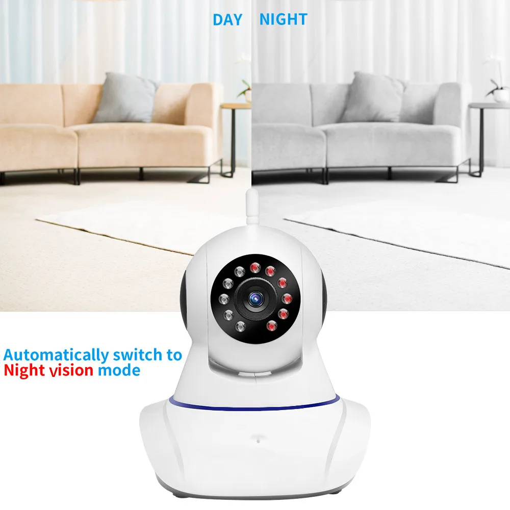 Беспроводная домашняя охранная Wi Fi камера sdever 720P 960P IP Сетевая видеонаблюдения