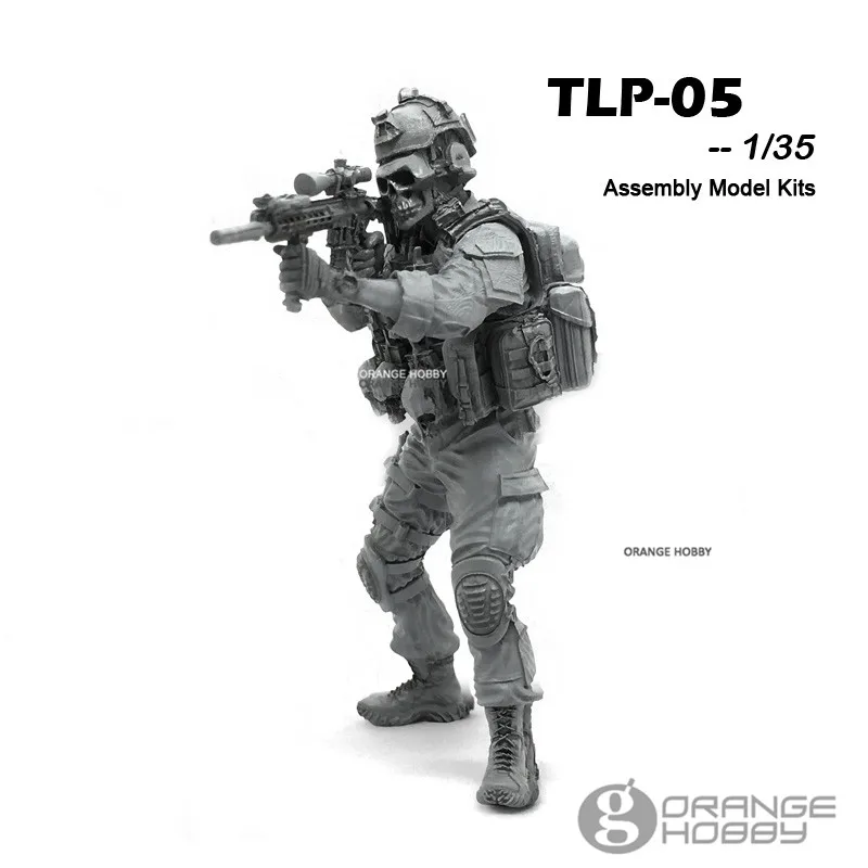 OHS YuFanModel 1/35 TLP-01-05 07-09 TLP серии современный солдат сборки военные полимерные миниатюры Модели Конструкторы oh