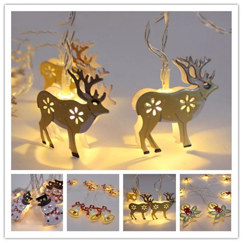 

Iron Painted Night lamp Christmas Garland Fairy String Lights for Kid Children's Room Party Wedding Decoration