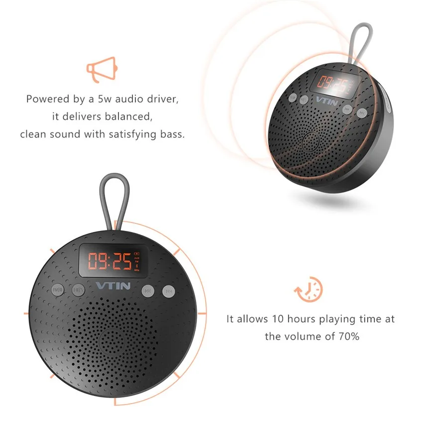 Altavoz Bluetooth Vtin Outdoor Bluetooth Speaker Computer Speakers