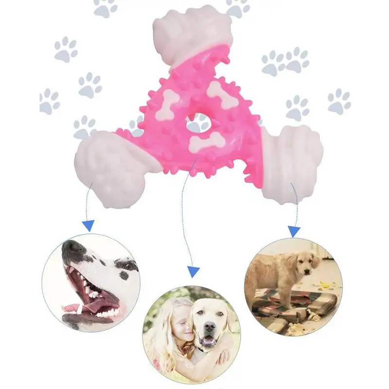 Misterolina Toys for Dog Dental Cleaning Toy Small Pet Accessories TPR