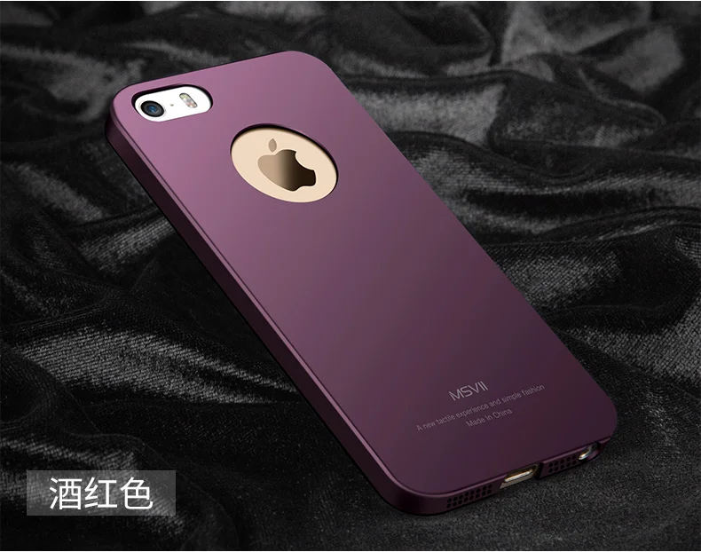 cool iphone se cases For iPhone 5S Case MSVII Luxury Ultra Thin Slim Matte Hard PC Cover For Apple iPhone 5 5S 5SE SE SE2 SE3 2020 2022 iPhone5 Cases iphone se wallet case