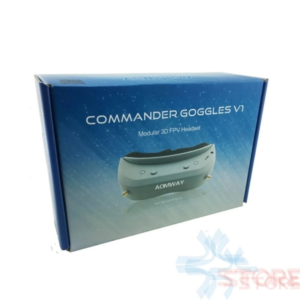 Очки Aomway Commander FPV 40CH 5 8G Разрешение 854*480 видеогарнитура с поддержкой HDMI DVR Headtracker|fpv