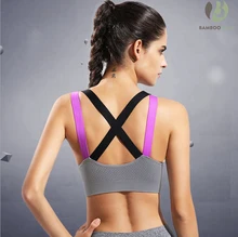 

2018 Sport Shirt Women Running Sport T-shirt Gym Shirt Women Stitching Color Yoga Top Sports Bra Top Fitness Women Sport Bra