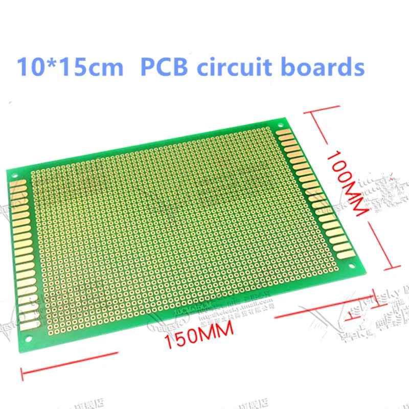 

10*15cm single sided board circuit boards PCB hole hole plate glass fiber epoxy plate Experiment board learning board 10X15CM