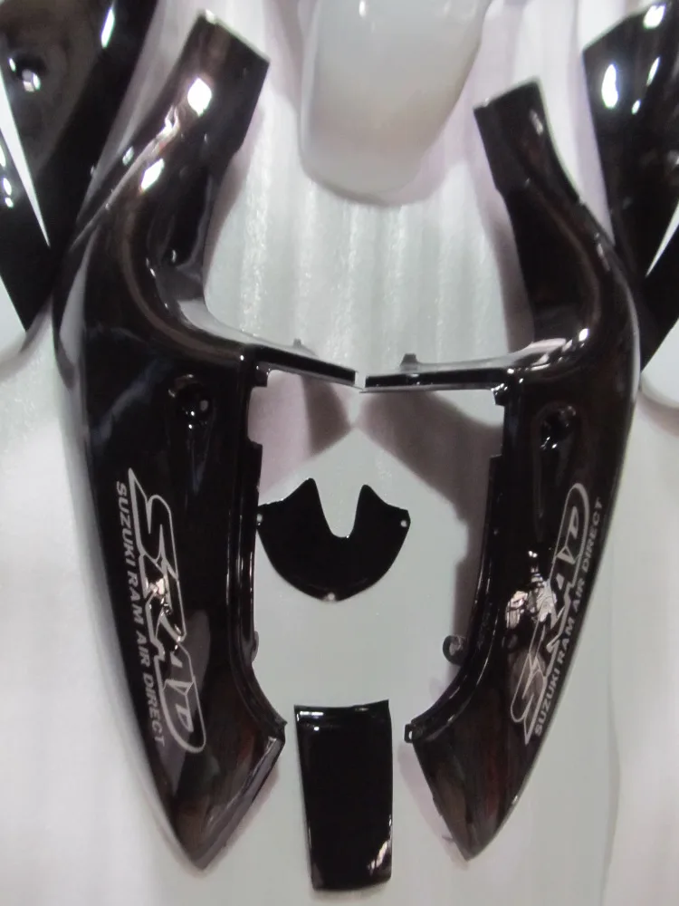 МОТОЦИКЛ ABS Обтекатели для Suzuki SRAD GSXR600 1996-2000 96 97 98 99 00 Белый Черный gsxr600 обтекатель комплект m95