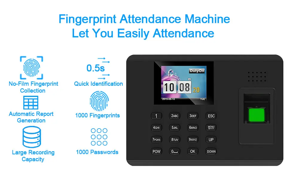 Time Clock Recorder.