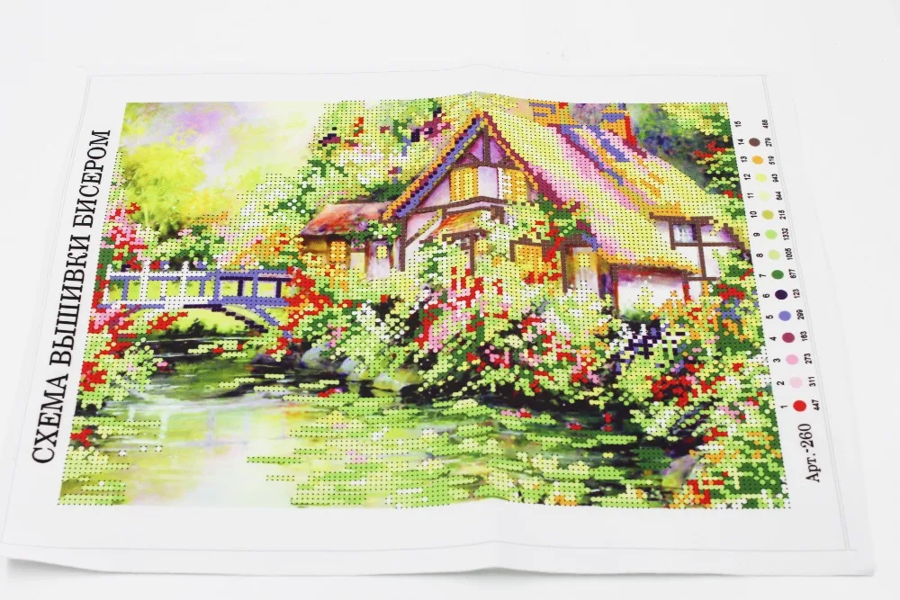 Billig Goldene Panno, perlen, Hand, DIY, perlenkreuzstich, Stickerei, Präzise Gedruckt, scenic Muster kreuzstich, Weihnachten diamong