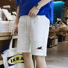Повседневное мешковатые пляжные мужские шорты по колено дышащие летние свободные шорты для женщин плюс размеры короткие Hombre