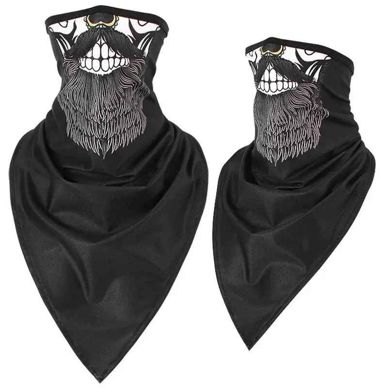 A16 Outdoor Cycling Face Mask Ice Silk Breathable Head scarf Neck Cover Protector Long Sunshade Masks Scarf - Цвет: A16