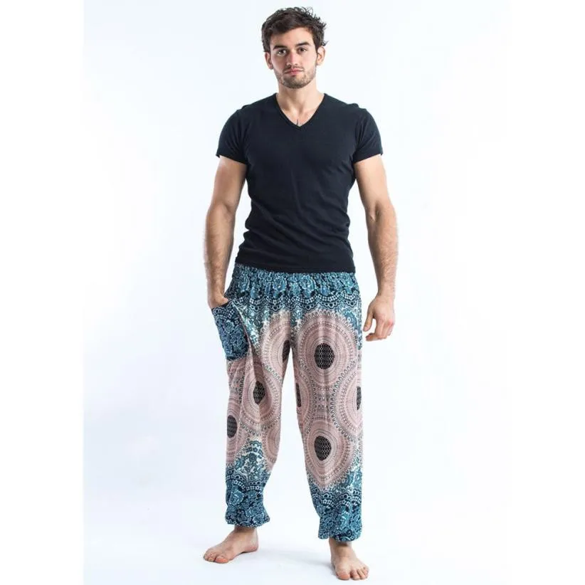

Thai Pants Baggy Harem Trousers Elephant Unisex Women Man Drawstring Hippy Leg Wide Pants Festival Yoga Pants One size