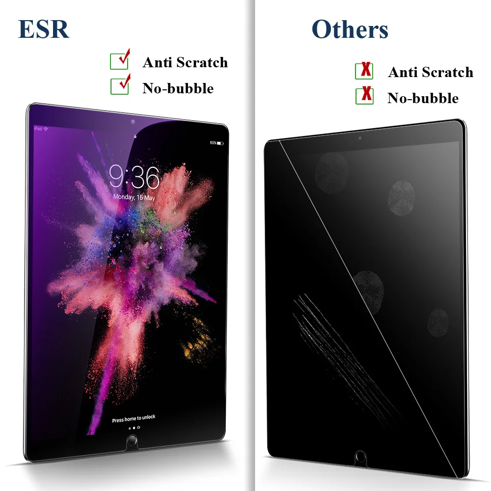 ESR Защита экрана для iPad Air 3 2019 Pro 10 5 0 33 мм защита от синего излучения Закаленное