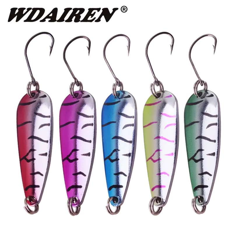 

1Pcs Metal Spoon Rotator Fishing Lure 45mm 6g Wobblers Artficial Zinc Alloy Hard Bait For Carp Bass Isca Crank Fishing tackle