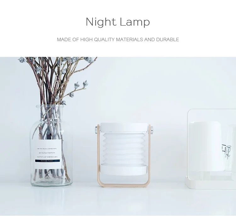 Multifunction LED Touch Dimmable Table Desk Lamp Outdoor Portable Hang Lantern 3D Foldable Night Light USB Rechargeable Table Light (4)