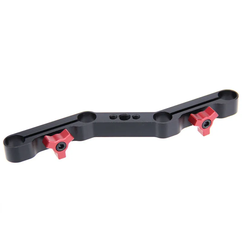 DSLR Camera Camcorder Offset Z-Shape Clamp Mount Bracket Aluminum Alloy Fr 15mm Rod Support On DSLR Shoulder Rig C1140 (1)