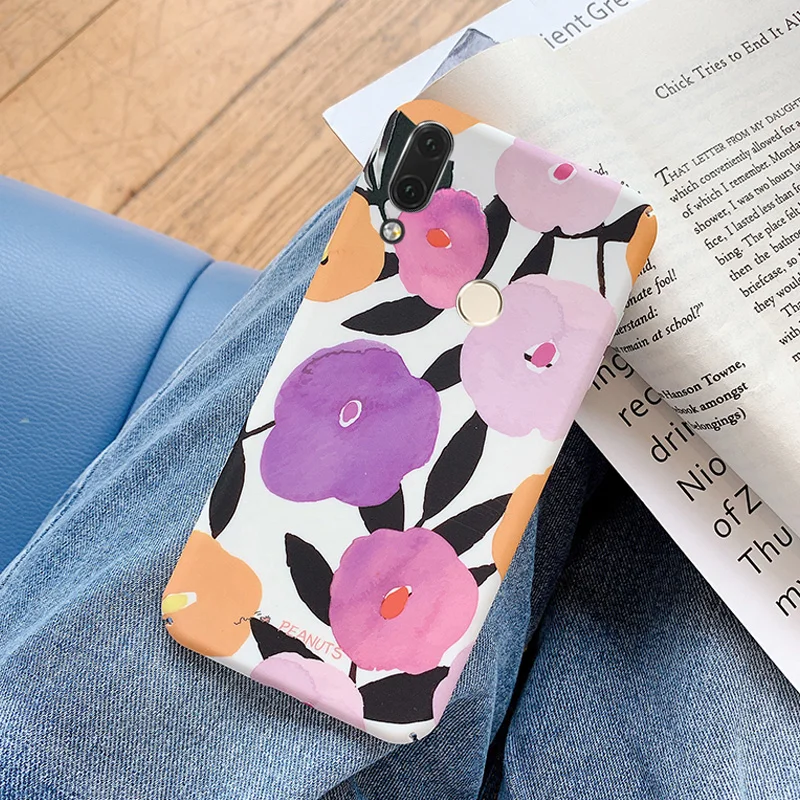 Чехол YonLinTan чехол для HuaWei Nova 3 Note3 3i 15 Nova3e Роскошный Жесткий с рисунком из