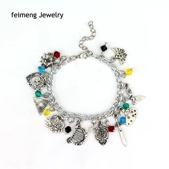 

Free Shipping Anime Game The Legend Of Zelda Charm Bracelet Gift To Fashionable Woman Cool Jewelry Wholesale Prices