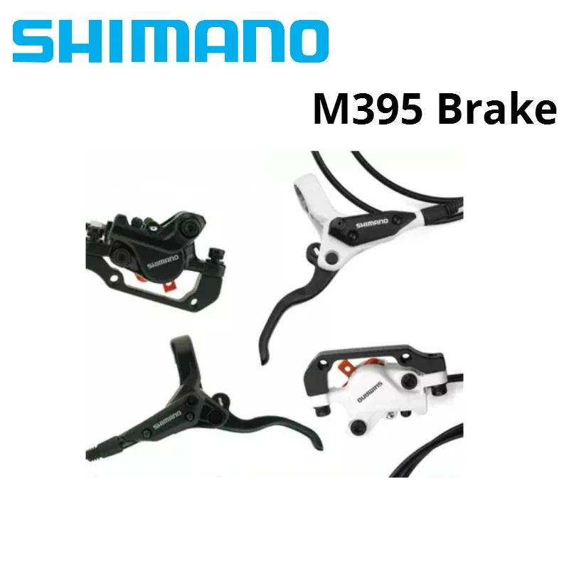 

Shimano m396 m395 m365 brake Hydraulic Disc Brakes Set Front and Rear BR-BL-M395 BL-M396 M395 M396 brake black and white color