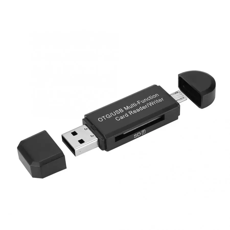

OTG/USB Multi-function Card Reader/Writer for Micro SD/SD/TF PC&Smart Mobile Phones