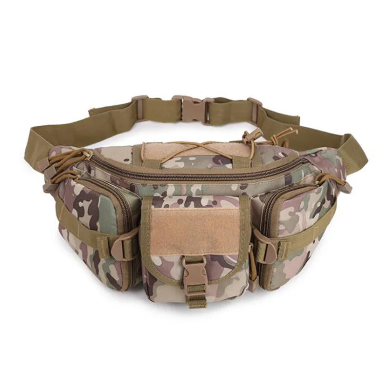 CP Открытый тактический Molle поясная сумка пакет сумка на ремне нагрудная для охоты кемпинг Пеший Туризм пояс маленький мешочек - Цвет: CP