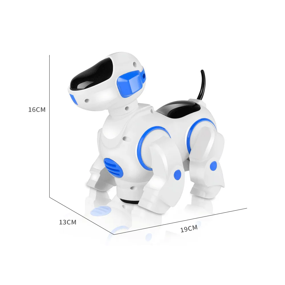 Собака Робот Умная Электронная игрушка питомец робот собака дети ходьба щенок игрушки интерактивные игрушки милые удивительные очарования D301212