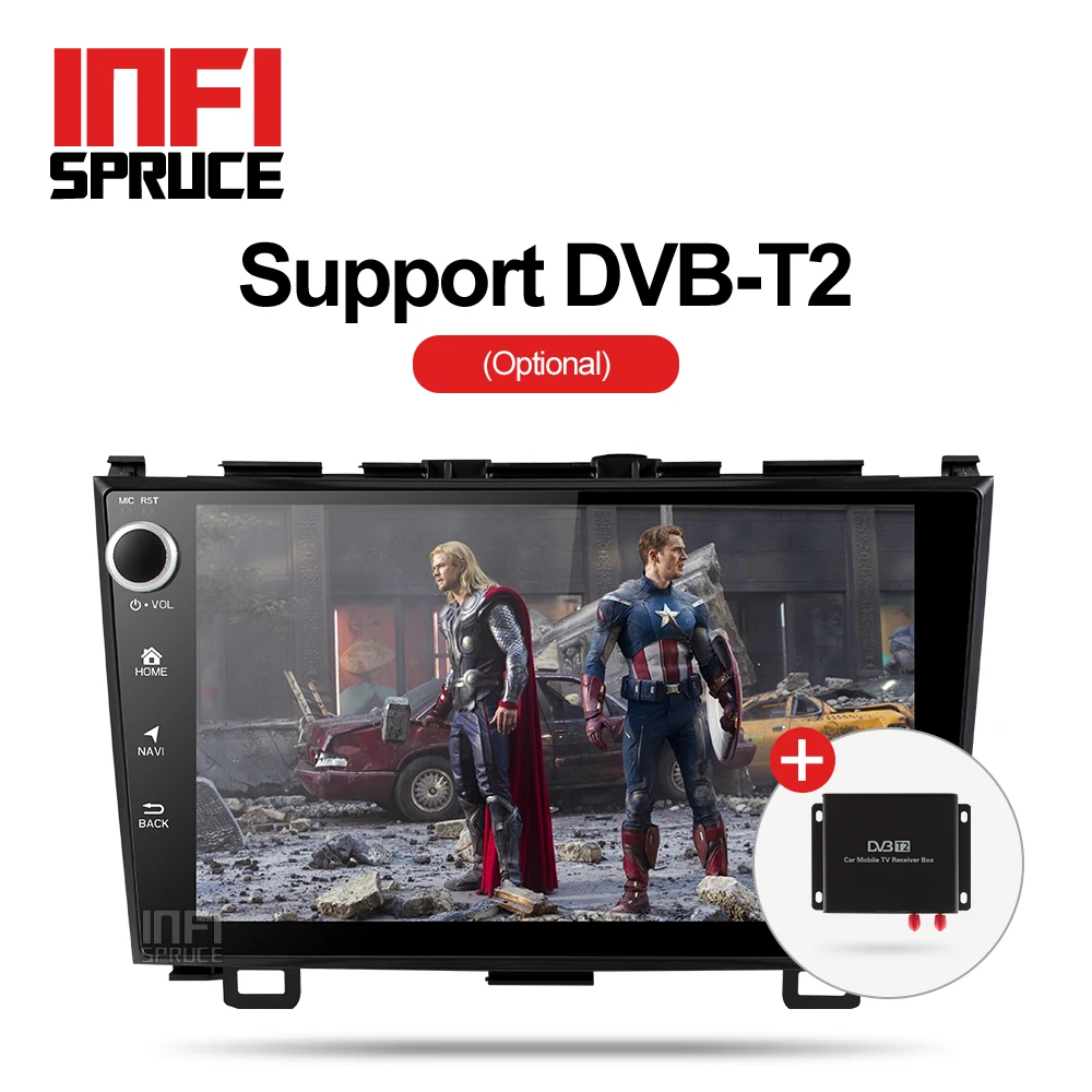 Android 8 1 автомобильный dvd gps плеер для Honda CRV CR V с автомобильным радио навигацией